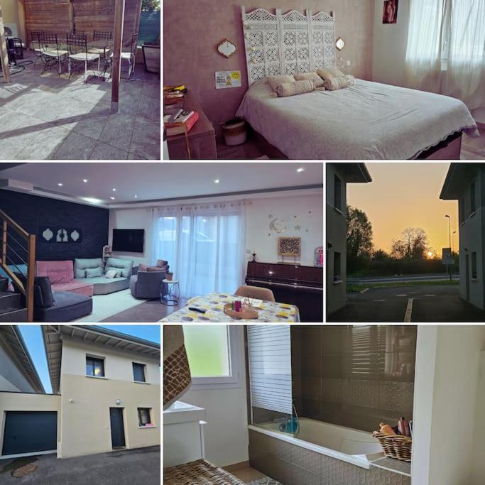 Villa Moderne, A 2 Pas Du Lac Leman 锡耶 外观 照片